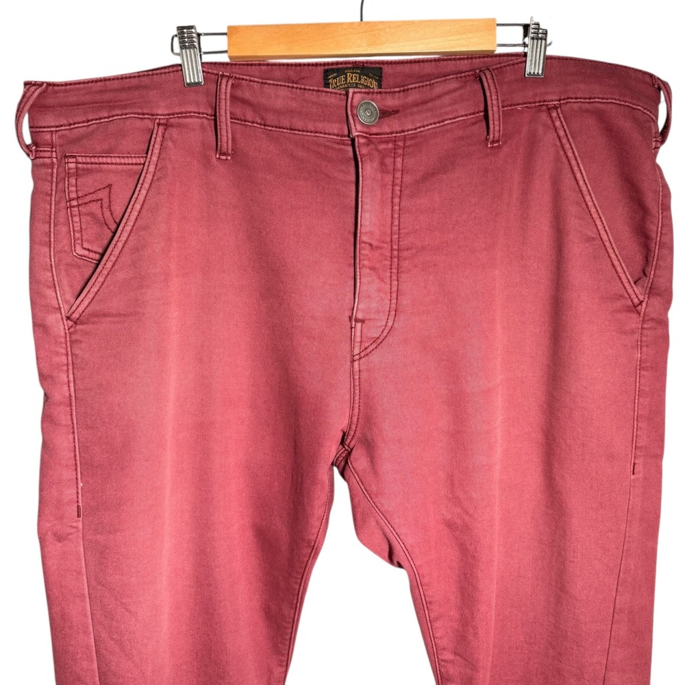 True Religion Runner Pants Mens 40 Measures 43 Jogger Relaxed Sportswear Casual